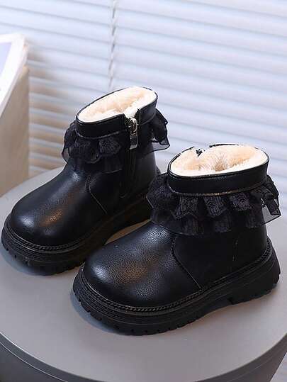 婴儿靴 / 婴儿时尚轻便软底保暖靴 / 婴儿户外保暖内衬靴