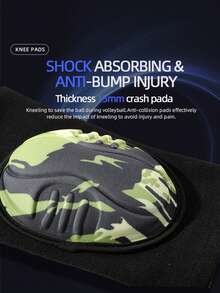 JINGBA SUPPORT 1 Pair Unisex Breathable Knee Pads With Thick Sponge Padding, Suitable For Dance, Volleyball, Roller Skating And Other Sports - Black - View 7