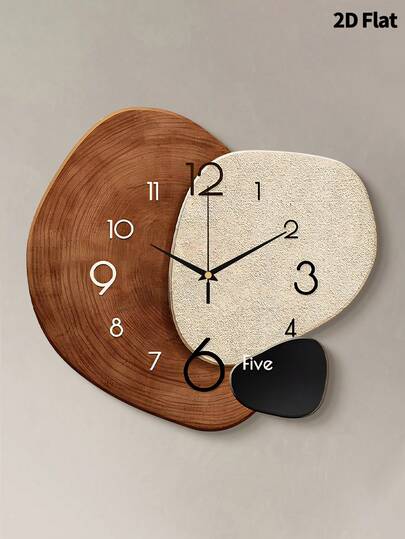 1pc 12inch/16inch Retro Artistic Creative ation Wand Clock, Super Quiet Quartz Movement, No Ticking Sound, Room ation, Home Living Bedroom