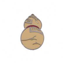 1 件精美火影忍者动漫胸针，写轮眼和木叶村标志，适合日常佩戴或送礼 - 彩色 - 查看 15