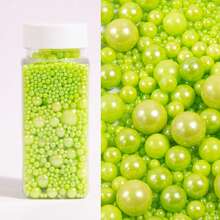 95g/3.35oz Cake Decorating Sprinkles, Mixed Pearl Set, High-Quality Baking Decoration Products, Suitable For DIY Handmade Dessert Decoration, Such As Birthday Cakes, Cupcakes, Donuts, Lollipops, Etc. Ideal For Birthday Parties, Wedding Receptions And Party Decorations. - Multicolor - View 17