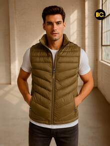 Big City Men Winter Coats - 棕色 - 查看 3