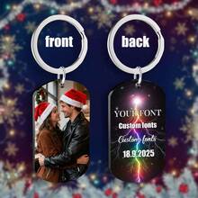 1 Custom Picture Necklace, Custom Text Pictures, Hip-Hop Style Personalized Pendant Necklace Jewelry, Custom Image Jewelry Gift Sequins Gold, Silver, Rose Gold Fashion, Retro, Unisex, Old Money, Punk, Wild Customization, Personalization, Boyfriend Gift - Multicolor - View 43