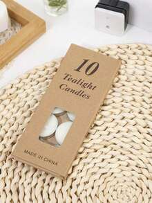 50pcs/10pcs Round Mini Aluminum Shell Butter Tea Wax Theme Holiday Decoration Proposal Candle Decoration, Hotel Tea Brewing Insulation Small Candle Multi-Color Round Tea Candle, Romantic Handmade Candle, Wedding Party Home Decoration Gift