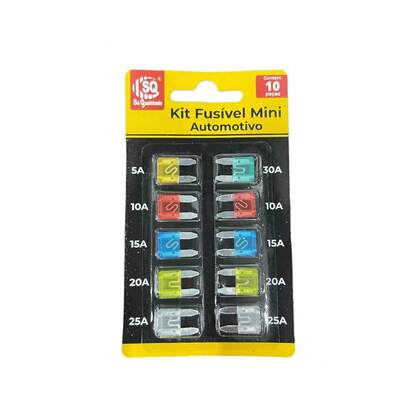 Fusível Lâmina automotivo Mini 5a à 30a