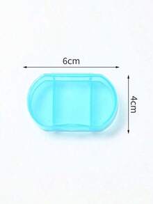 Portable Pill Storage Box Moisture Proof Pill Organizer For Men And Women Travel Essentials Cruise Essentials Dorm Essentials Daily Pill Box To Hold Vitamin Medicine Medication And Supplement PP Pill Container First Kit Medical Bag For Travel Home Camping Outdoor Hiking Hunting Back To School - Multicolor - View 4