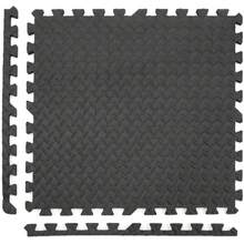 Tapete Foamy para Ejercicio con Forma de Rompecabezas, 4 o 8 Pzs 60x60 Tapete para Gimnasio, Crossfit o Pesas, Antideslizate, Resistente y Duradero, 1 cm de Grosor. - Negro - Ver 7