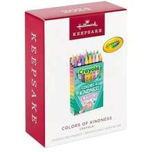 Hallmark - Adorno navideño de Recuerdo 2024,  Shamrock, Regalos para niños(Colores de bondad ) - Tipo 2 - Ver 6