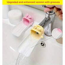 1pc Faucet Extender For Sink,Adjustable Faucet Adapter,Home Plumbing DIY,Tap Water Flow Extender,Universal Faucet Accessories,Durable Plastic,Easy Install No Tools