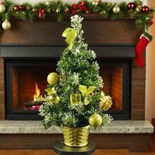 40cm Weihnachtsbaum Tischdekoration, Party Feiertags Ornament, Esszimmertisch Mittelstück, Weihnachtsdekoration, Neujahrsgeschenk, Weihnachtswanddekoration, Deko für Studentenwohnheim