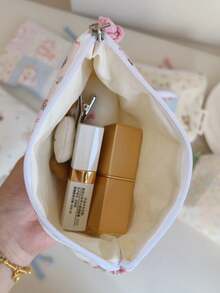 A New Korean-Style Cute Fresh Animal Printed Coin Purse Card Holder Mini Zipper Bag, Earphone Bag, Necklace And Ring Storage Bag, Suitable For Storing Small Items When Shopping Or Going Out, Portable For Everyday Carry, Perfect As A Holiday Gift For Children, Moms, Close Friends, And Sisters, Suitable For All Seasons., Makeup Pouch, Cosmetic Bag, Large Capacity, Large Makeup Bag, Christmas Gifts, Pouch, Gifts For Women, Pouch / Small Handbag, Makeup Organizer, Mini Pouch, Large Capacity Pouch, Gifts For Women, Christmas Gifts, Gift Ideas For Women - Multicolor - View 2