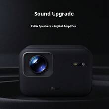 Xiaomi (MI) Xiaomi Redmi Projector 3 Pro, Home Projector, Smart Home Theater, Full HD Projector, Autofocus, Auto Keystone Correction, Smart Obstacle Avoidance, Far-Field Voice Control, 1.25±0.1:1 Projection Ratio