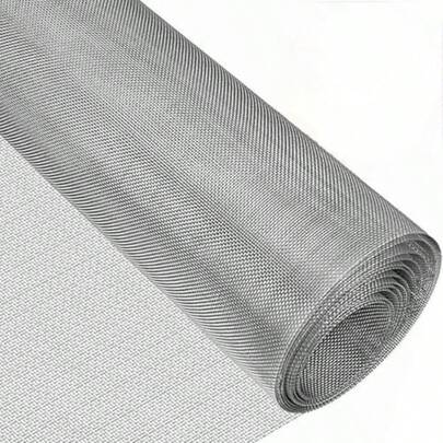 Wire Mesh Stainless Steel Filter Screen Sheets 30x120cm 30 Mesh Fine Woven Wire Roll For Window Vents Cover Rodent Proof Garden
