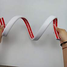 1 Roll 3cm/1.18in Self-Adhesive PVC Cable Protector - Self-Stick Flexible Concealer, Home Wall-Mounted TV Cable Duct Organizer