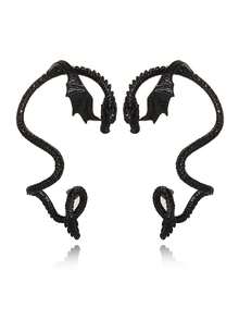 Örhängen i bohemisk stil med pterosaurieform, tillbehör till älvkostymer, cosplay-rekvisita, gotiska retroörhängen, lämpliga för fester, maskerader och vardagskläder, födelsedags- och festpresenter - Multifärgad - Visa 7