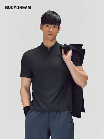 BODYDREAM Outdoor Cooling Breathable Sports Fitness T-Shirt, Tennis Short Sleeve For Men