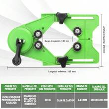 Guía De Bit Holeasw Soporte De Copa De Succión Única verde - Verde - Ver 5