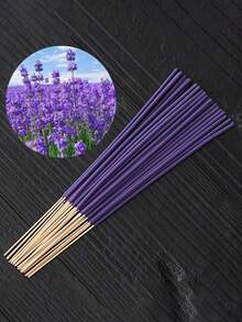 40/80/200pcs Incense Sticks - Lavender, Sandalwood, Jasmine, Sage, Rose, Milk, Dragon's Blood - Natural Bamboo Wood Incense, Suitable For Aromatherapy, Yoga, Meditation, Home And Office Use, Perfect Gift For Birthdays And Graduations. - Multicolor - View 9