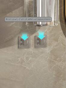 1 szt. minimalistyczna półka łazienkowa, nie wymaga wiercenia, uchwyt na pastę do zębów i kubki, przechowywanie w łazience/kuchni, limitowana edycja świąteczna