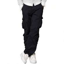 Men's  Cargo Pants - 6053 深灰色 - 查看 1