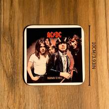 1 Set Customized Album Cover Drink Coasters, Choose Any Album To Create A Beautiful Coaster Set, Great Gift For Music Lovers, Christmas Gift, Customized Coasters - Multicolor - View 10