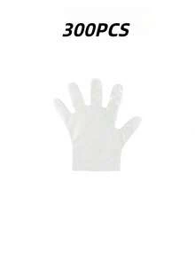 10/100 pezzi Calzini monouso per piedi e mani, idratanti, anti-screpolature, per la cura dei piedi, calzini per spa per i piedi in plastica