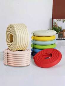 6.5英尺婴儿安全防护角护条，泡沫防撞保护垫，适用于家具边缘和角落，儿童安全缓冲条，适用于桌子、壁炉、台面