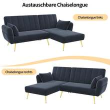 Home Theater Seating - Black + Velvet + 3 Seat - View 10