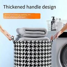 3pcs Laundry Basket, Foldable Dirty Clothes Storage Bin, Waterproof Hamper For Home, Bathroom