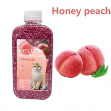 3X Capacity 350ml/11.8oz Cat Litter Deodorizer Pearls - Multi-Color Litter Box Odor Eliminator, Long-Lasting Freshness, 3X Regular Deodorizer, Creates A Clean And Pleasant Pet Environment