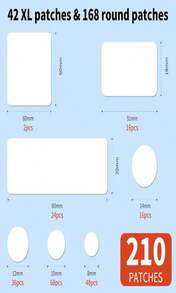 Daolyo Pimple Patches For Face, 4 Size 300 Counts Acne Patches, Hydrocolloid Patches For Covering Zits And Blemishes, Spot Stickers With Salicylic Acid, Tea Tree Oil &Amp; Calendula Oil - ColorB - 查看 2