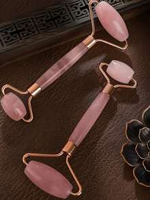 Set de 5 piezas/20 piezas de artículos para fiestas, antifaz rosa, masajeador facial y scrunchies para el cabello con bolsa de regalo - Perfecto para reuniones de mujeres, obsequios para despedida de soltera, regalos del Día de la Madre