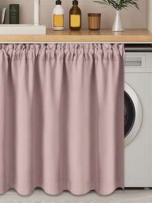 1 chiếc rèm ngắn màu vải lanh, rèm cản sáng độ chính xác cao, chất liệu sợi polyester kiểu dáng hiện đại, có thể giặt máy, rèm cửa sổ nhỏ bảo vệ sự riêng tư, phù hợp cho cửa sổ nhỏ, nhà bếp, phòng tắm, phòng ngủ, phòng khách, tầng hầm, tủ, xe RV, máy giặt, cửa tủ, trang trí phòng, dễ bảo quản, mờ, trang trí theo phong cách nhà nông thôn. - Cây gai - Xem 5