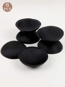 2/6/10 件大码女士圆形胸罩插入物，无缝胸垫，适用于运动和多用途胸罩，舒适内衣衬垫，防凸起，可重复使用胸罩配件适用于各种胸罩、连衣裙、吊带背心、运动上衣、瑜伽服、紧身衣 - 彩色 - 查看 12