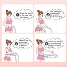 1件软橡胶加重弹簧便携式可折叠家用健身器材弹簧软腹部加强减肥无腰女瘦身腹部室内健身器材便携式健身器材徒手瘦身健身器材新款升级软管静音弹簧瘦身腹部瘦腰减肥女士健身运动器材 - 彩色 - 查看 5