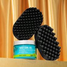 Twist King - Premium Twist, Long - Lasting Durable, 2X Longevity, Defines Twists, Professional Quality, Quick Easy Styling, Washable, Black, 0.53 Pounds KTWS04 - 稠密 - 查看 4