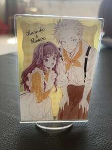 Regalos para fiestas de festivales - Productos de anime, Kaoru Hana Wa Rin To Saku - Placa vertical acrílica decorativa, Decoración vertical de escritorio acrílica, Exhibición de personajes de acción, Decoración de escritorio y hogar, Coleccionables, Regalo perfecto para amigos, Se puede usar como decoración para salas de estar, salas de estudio, escritorios, oficinas, autos, dormitorios, tiendas, etc. Muy adecuado para exhibir