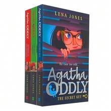 Agatha Oddly Series 3 Books Collection Set By Lena Jones (The Secret Key,  At The Museum, The Silver Serpent) - Sets - View 1