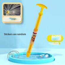 Pistolas de agua con fuegos artificiales, diversión acuática de verano, juego de fiesta de agua, juguetes de agua para piscina familiar al aire libre, juguetes de agua para exteriores, un accesorio para tomar fotos bonitas, amigos, diversión de verano para jóvenes, piscinas para jóvenes, regalos de Navidad para jóvenes, maquillaje para jóvenes, fiesta de cumpleaños para jóvenes, día de piscina, (las pegatinas son aleatorias)