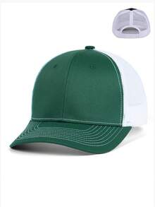 1pc Unisex Customizable Text Embroidered Adjustable Baseball Cap, Personalized Dad Hat - Multicolor - View 21