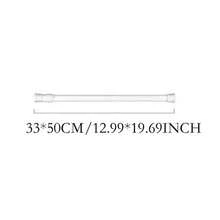 1 قطعة/2 قطعة، خيارات متعددة للحجم (رفيع 1.3 سم ، سميك 2.2 سم) ستائر حديث قابل للتعديل - قابل للتمدد عالي التحمل ، لا يحتاج إلى ثقب ، تلسكوبي ، مناسب للحمام والخزانة والنافذة وحامل المناشف - إكسسوارات منزلية من الحديد والمطاط