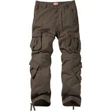 Men's  Cargo Pants - 3358 Grayish Green - View 3