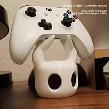 1个黑白骑士主题游戏手柄支架 - 时尚展示架，完美适配游戏配件，3D打印游戏手柄支架，节日和生日礼物，空洞骑士主题桌面装饰，创意游戏用品，适用于游戏手柄，也是馈赠他人的绝佳游戏礼物，同时也是理想的装饰品。 - 彩色 - 查看 8