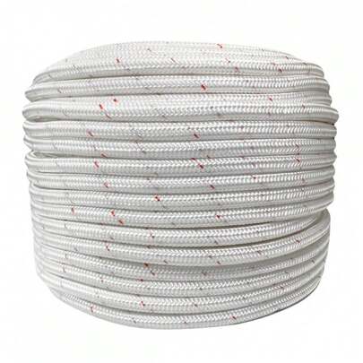 25 Metros Corda Tipo Bombeiro 12 MM Trava quedas Nr18 Caderia Suspensa