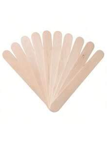1/10/20/30 Palitos de madera desechables para depilación con cera, espátulas de madera para depilación de mujer, herramientas de belleza - Multicolor - Ver 8