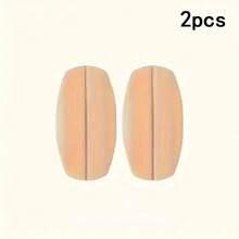 2 قطعة/مجموعة وسادات كتف غير مرئية، وسادات ضغط سيليكون ناعمة لحمالة الصدر، وسادات مضادة لشريط الصدر، إكسسوارات ملابس داخلية للنساء - متعدد الألوان - مشاهدة 10