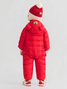 Balabala Baby Boys Lightweight Down Jumpsuit 2025 Winter, Cute & Design For Boys & Girls