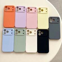 Silicone Soft Phone Case, Compatible With 17/17Pro/17Pro Max/17Air/ 16 15 14 13 Pro Max. - 黃色 - 查看 7
