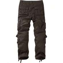 Men's  Cargo Pants - Dark Khaki - View 4