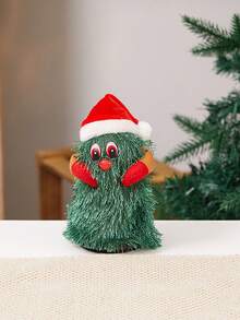 电动圣诞老人，肚子和脚都会抖动，攀爬圣诞老人会唱歌跳舞，圣诞树造型，会唱歌跳舞的音乐圣诞老人，圣诞树吊坠装饰品，新奇的绳索攀爬圣诞老人，圣诞礼物，圣诞老人主题装饰套装（包含降落伞、烟囱攀爬、梯子攀爬等造型），适用于圣诞派对、家居装饰、节日展示（不含电池）。圣诞装饰，冬季房间装饰，圣诞家居装饰，圣诞礼物，圣诞装饰品